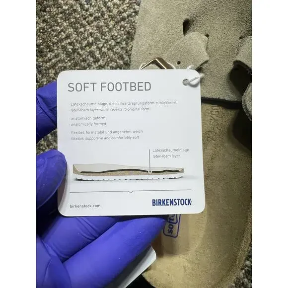 Birkenstock Boston BS Taupe Narrow Fit Womens 9 (US), Mens 7 (US), New - Picture 12 of 12